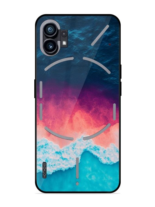 Where The Ocean Meets The Sky Glossy Soft Edge Case for Nothing Phone 1 Chachhi