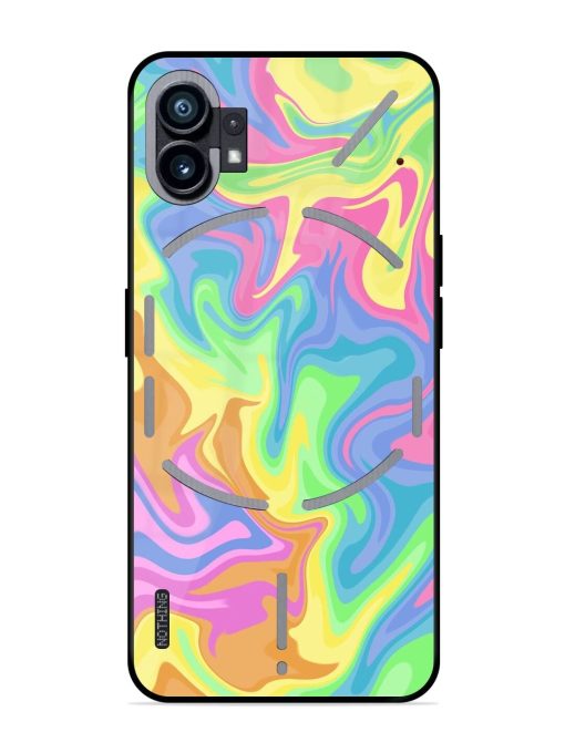 Whimsical Swirl Glossy Soft Edge Case for Nothing Phone 1 Chachhi