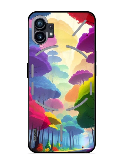 Rainbow Road Glossy Soft Edge Case for Nothing Phone 1 Chachhi