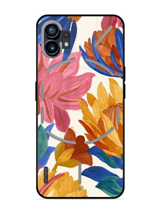 Blooming Tapestry Glossy Soft Edge Case for Nothing Phone 1 Chachhi