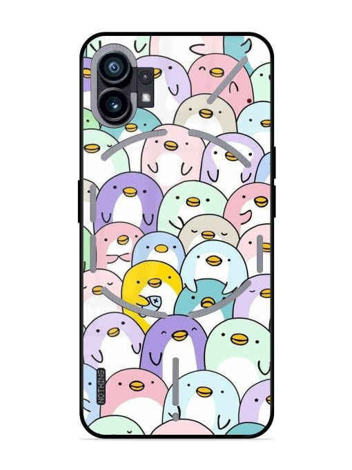 Penguin Party Glossy Soft Edge Case for Nothing Phone 1 Chachhi