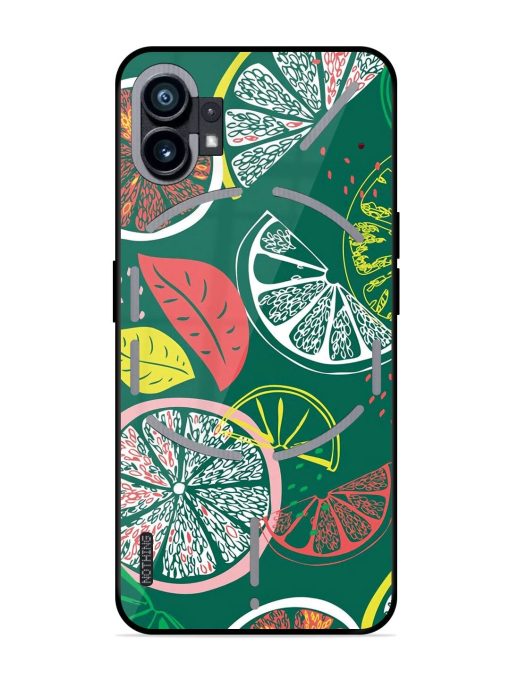 Citrus Symphony Glossy Soft Edge Case for Nothing Phone 1 Chachhi