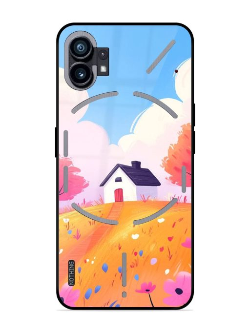 Hilltop Haven Glossy Soft Edge Case for Nothing Phone 1 Chachhi