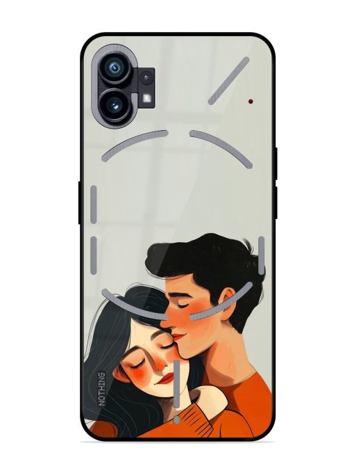 Craft Couples Glossy Soft Edge Case for Nothing Phone 1 Chachhi