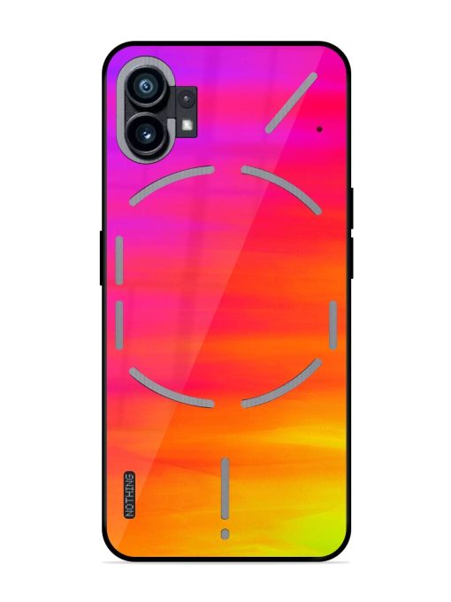 Neon Horizon Glossy Soft Edge Case for Nothing Phone 1 Chachhi