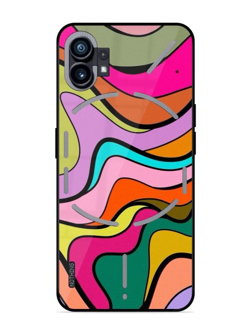 Wavy Wonder Glossy Soft Edge Case for Nothing Phone 1 Chachhi