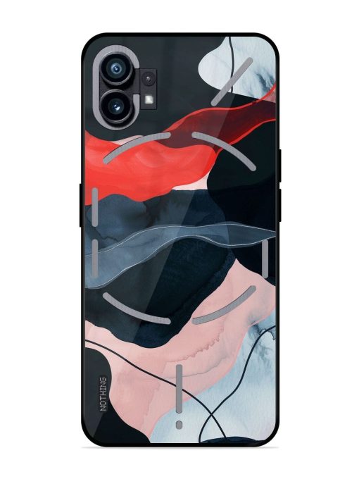 Dark Currents Glossy Soft Edge Case for Nothing Phone 1 Chachhi