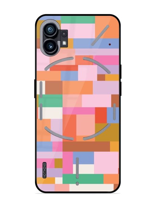 Colorful Chaos Glossy Soft Edge Case for Nothing Phone 1 Chachhi