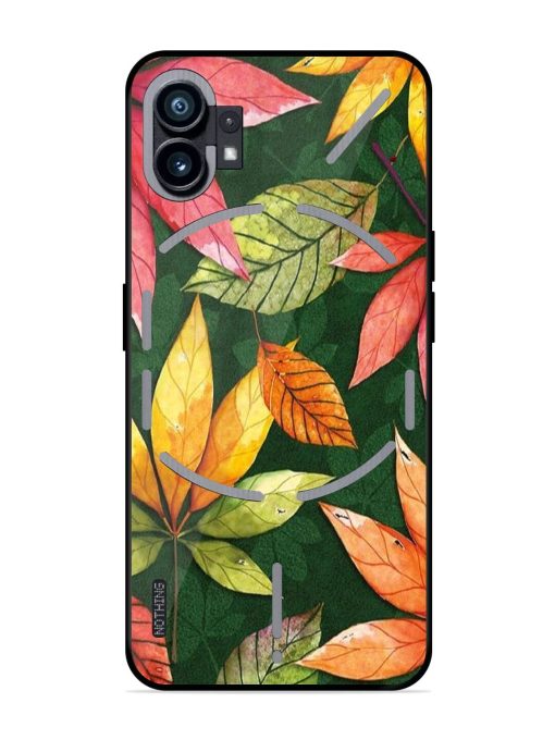 Autumn'S Embrace Glossy Soft Edge Case for Nothing Phone 1 Chachhi