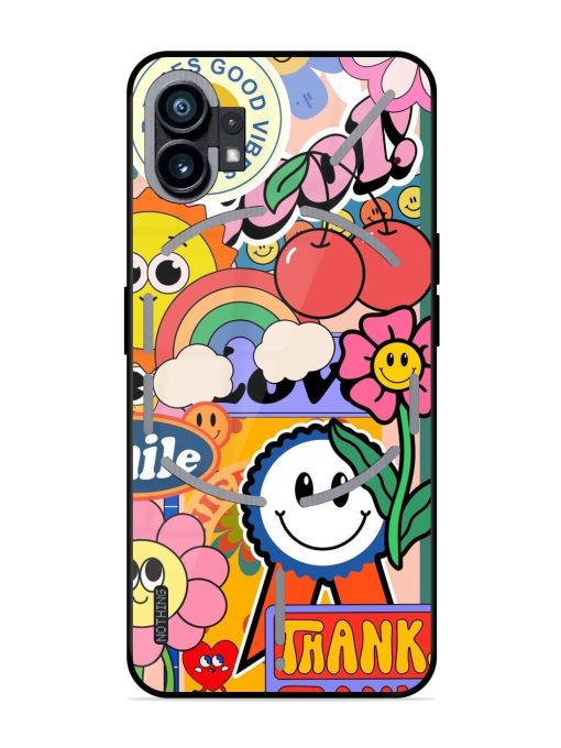 Good Times Good Vibes Glossy Soft Edge Case for Nothing Phone 1 Chachhi