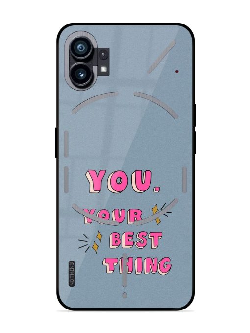 Self-Love Sparkles Glossy Soft Edge Case for Nothing Phone 1 Chachhi