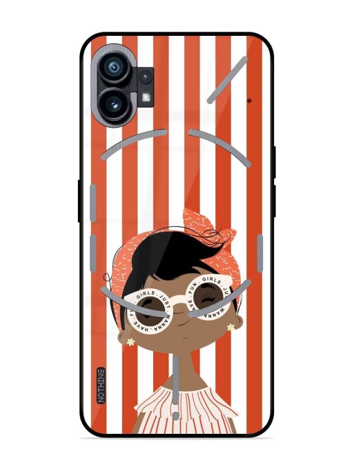 Girls Just Wanna Have Fun Glossy Soft Edge Case for Nothing Phone 1 Chachhi