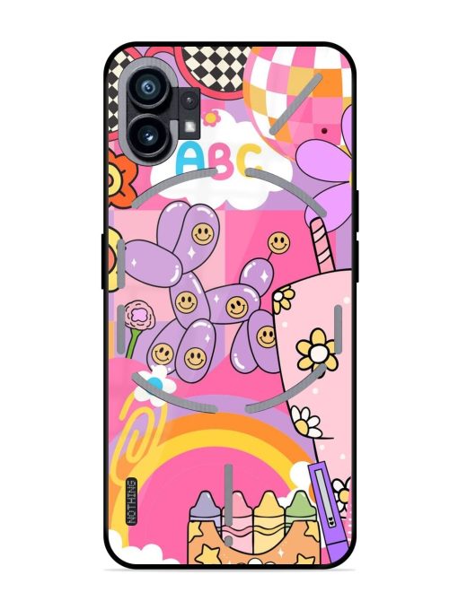 Whimsical Y2K Chaos Glossy Soft Edge Case for Nothing Phone 1 Chachhi