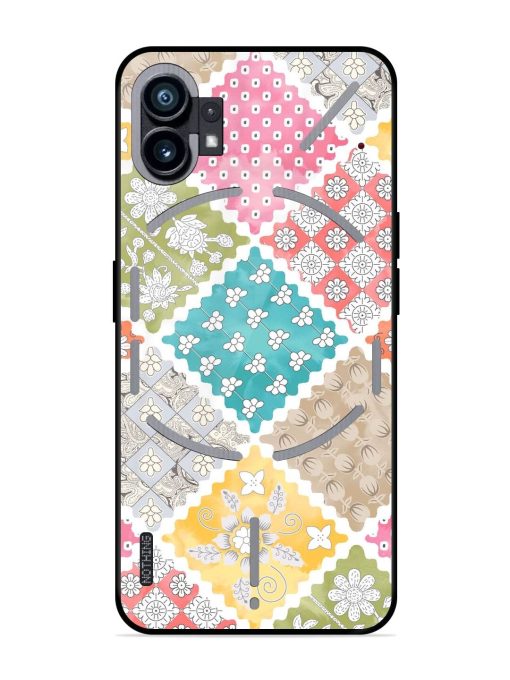 Patchwork Dreamscape Glossy Soft Edge Case for Nothing Phone 1 Chachhi