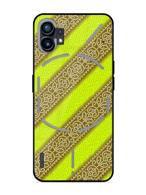 Golden Bandana Bliss Glossy Soft Edge Case for Nothing Phone 1 Chachhi