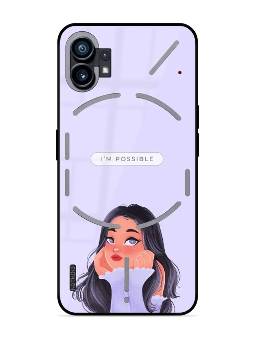 Im Possible Glossy Soft Edge Case for Nothing Phone 1 Chachhi