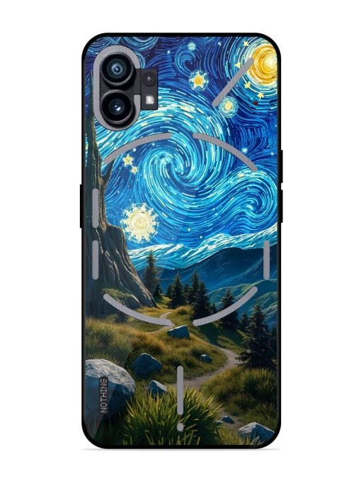 Starry Night In The Shire Glossy Soft Edge Case for Nothing Phone 1 Chachhi