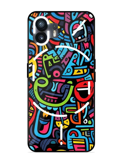 Doodlephoria Glossy Soft Edge Case for Nothing Phone 2 Chachhi