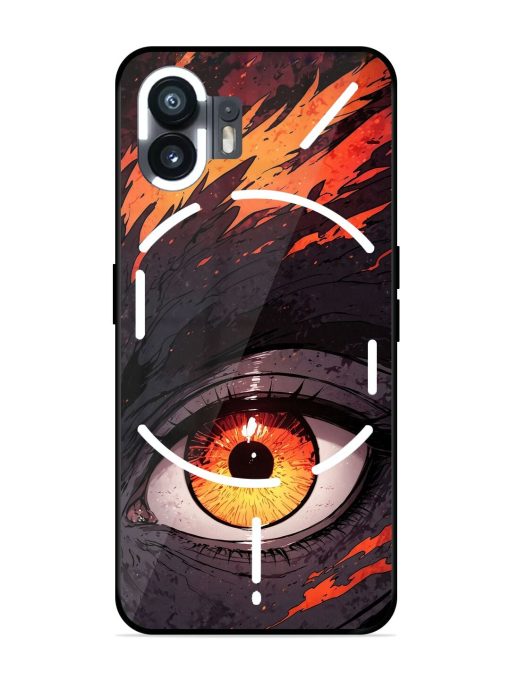 Inferno Gaze Glossy Soft Edge Case for Nothing Phone 2 Chachhi