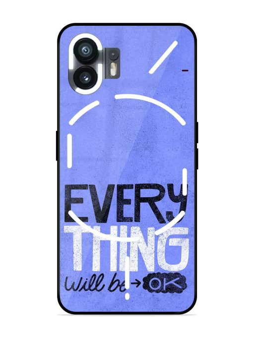 Hopeful Hues Glossy Soft Edge Case for Nothing Phone 2 Chachhi