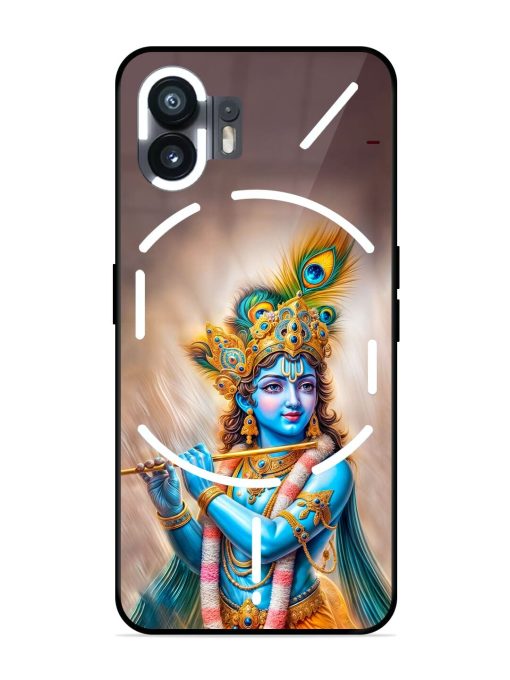 Divine Krishna Glossy Soft Edge Case for Nothing Phone 2 Chachhi