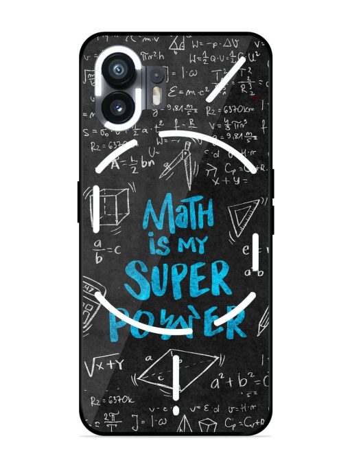 Math Magic Glossy Soft Edge Case for Nothing Phone 2 Chachhi