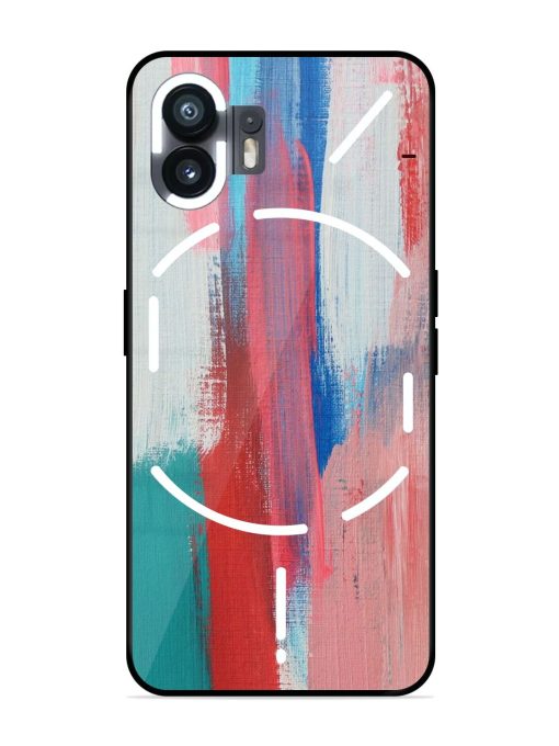 Colorful Chaos Glossy Soft Edge Case for Nothing Phone 2 Chachhi