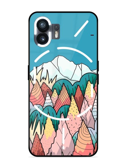 Mountain Dreamscape Glossy Soft Edge Case for Nothing Phone 2 Chachhi