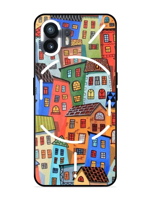 Rainbow House Glossy Soft Edge Case for Nothing Phone 2 Chachhi