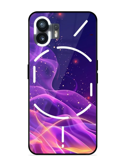 Cosmic Currents Glossy Soft Edge Case for Nothing Phone 2 Chachhi