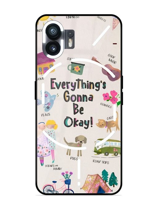 Sunshine And Smiles Glossy Soft Edge Case for Nothing Phone 2