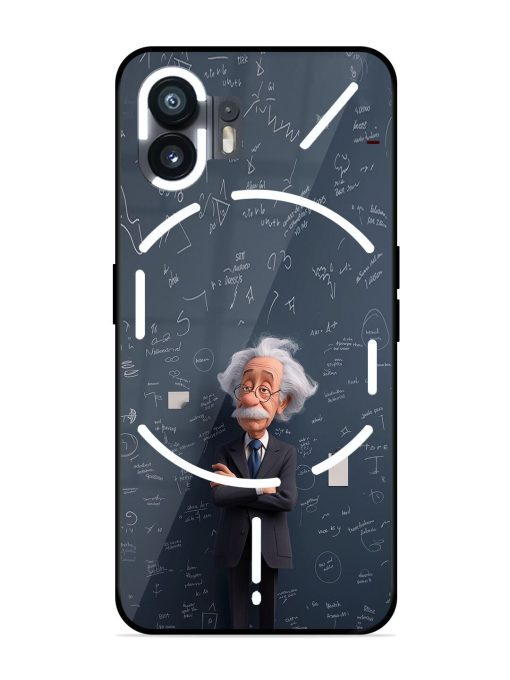 Albert Einstein Glossy Soft Edge Case for Nothing Phone 2 Chachhi