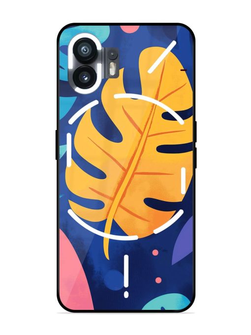 Tropical Tapestry Glossy Soft Edge Case for Nothing Phone 2