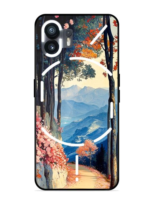 Mountainside Serenity Glossy Soft Edge Case for Nothing Phone 2 Chachhi