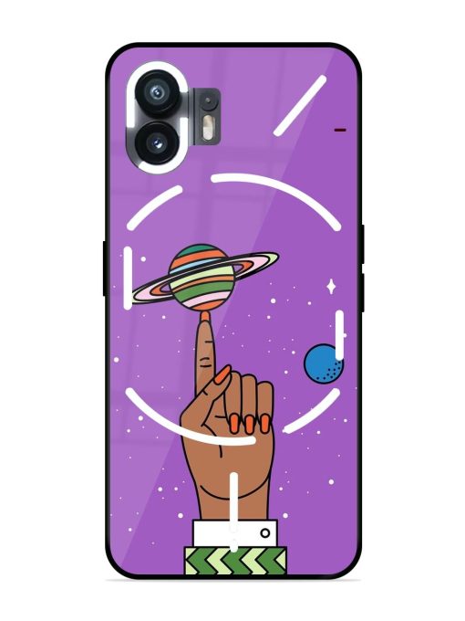 Spinning The Universe Glossy Soft Edge Case for Nothing Phone 2