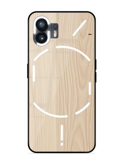 Textured Timber Glossy Soft Edge Case for Nothing Phone 2