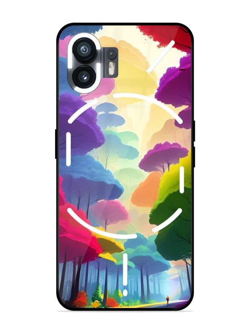 Rainbow Road Glossy Soft Edge Case for Nothing Phone 2 Chachhi