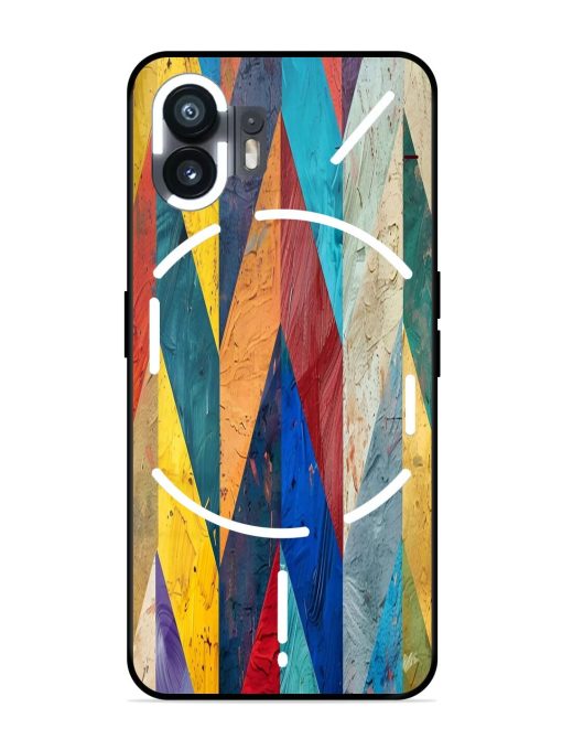 Abstract Tapestry Glossy Soft Edge Case for Nothing Phone 2 Chachhi