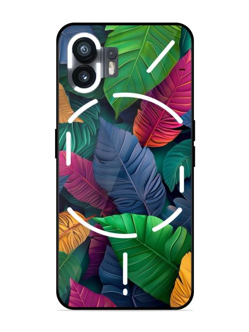 Tropical Tapestry Glossy Soft Edge Case for Nothing Phone 2 Chachhi