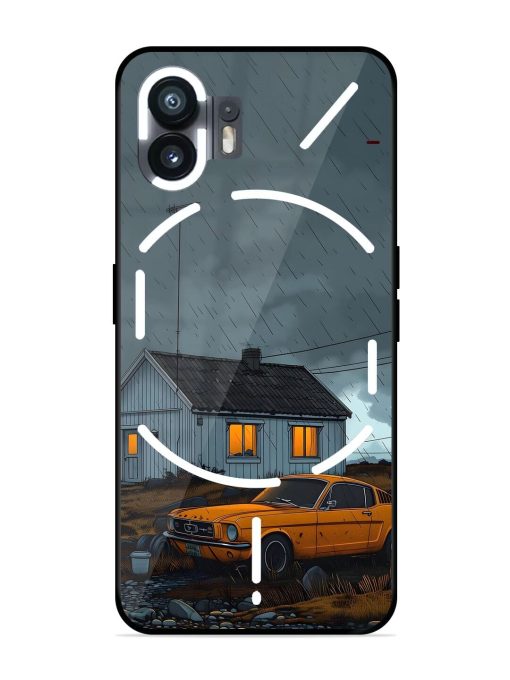 Rainy Day Retreat Glossy Soft Edge Case for Nothing Phone 2 Chachhi