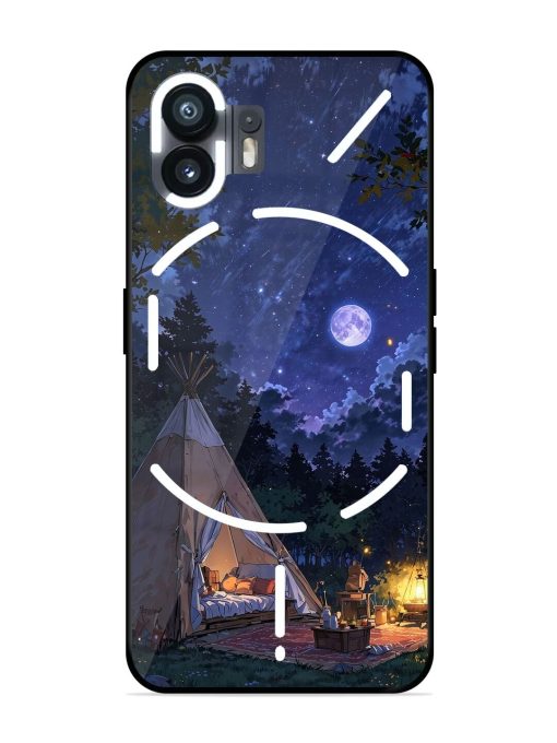 Moonlight Camping Glossy Soft Edge Case for Nothing Phone 2 Chachhi