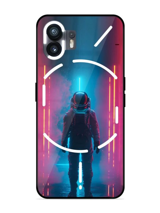 Neon Astronaut Glossy Soft Edge Case for Nothing Phone 2 Chachhi