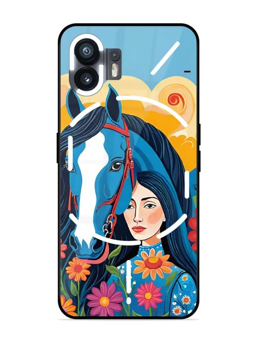 Equine Enchantment Glossy Soft Edge Case for Nothing Phone 2 Chachhi