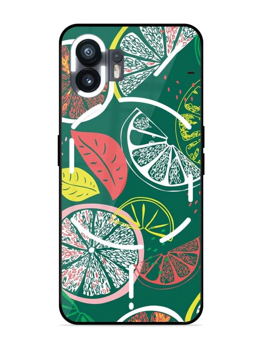 Citrus Symphony Glossy Soft Edge Case for Nothing Phone 2 Chachhi