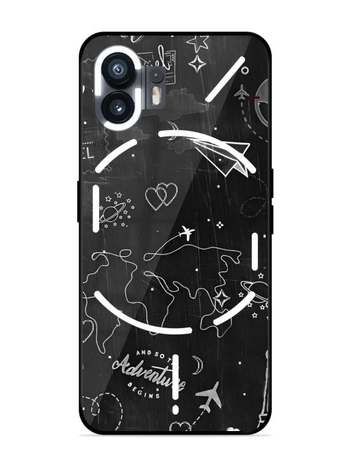 Wanderlust Sketchbook Glossy Soft Edge Case for Nothing Phone 2 Chachhi