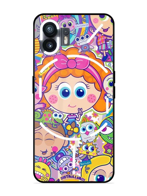 Distroller Friends Glossy Soft Edge Case for Nothing Phone 2