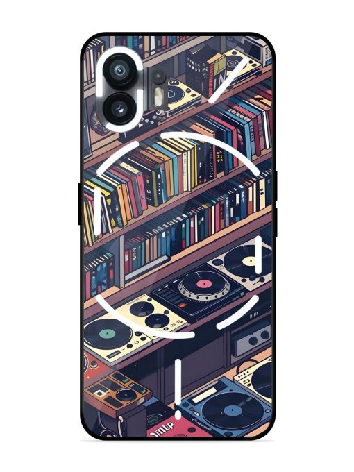 Music Lover'S Haven Glossy Soft Edge Case for Nothing Phone 2 Chachhi