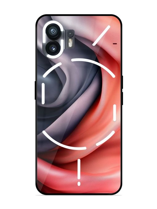 Swirling Silk Glossy Soft Edge Case for Nothing Phone 2