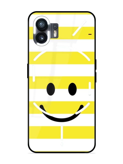 Smiling Stripes Glossy Soft Edge Case for Nothing Phone 2 Chachhi