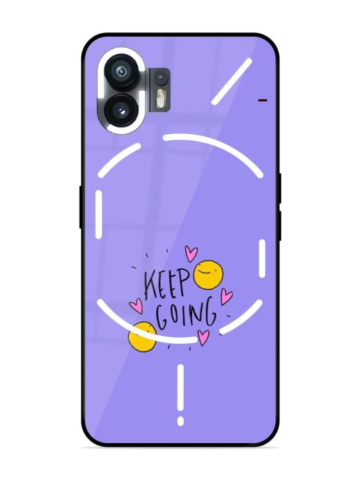 Smiling Through It All Glossy Soft Edge Case for Nothing Phone 2